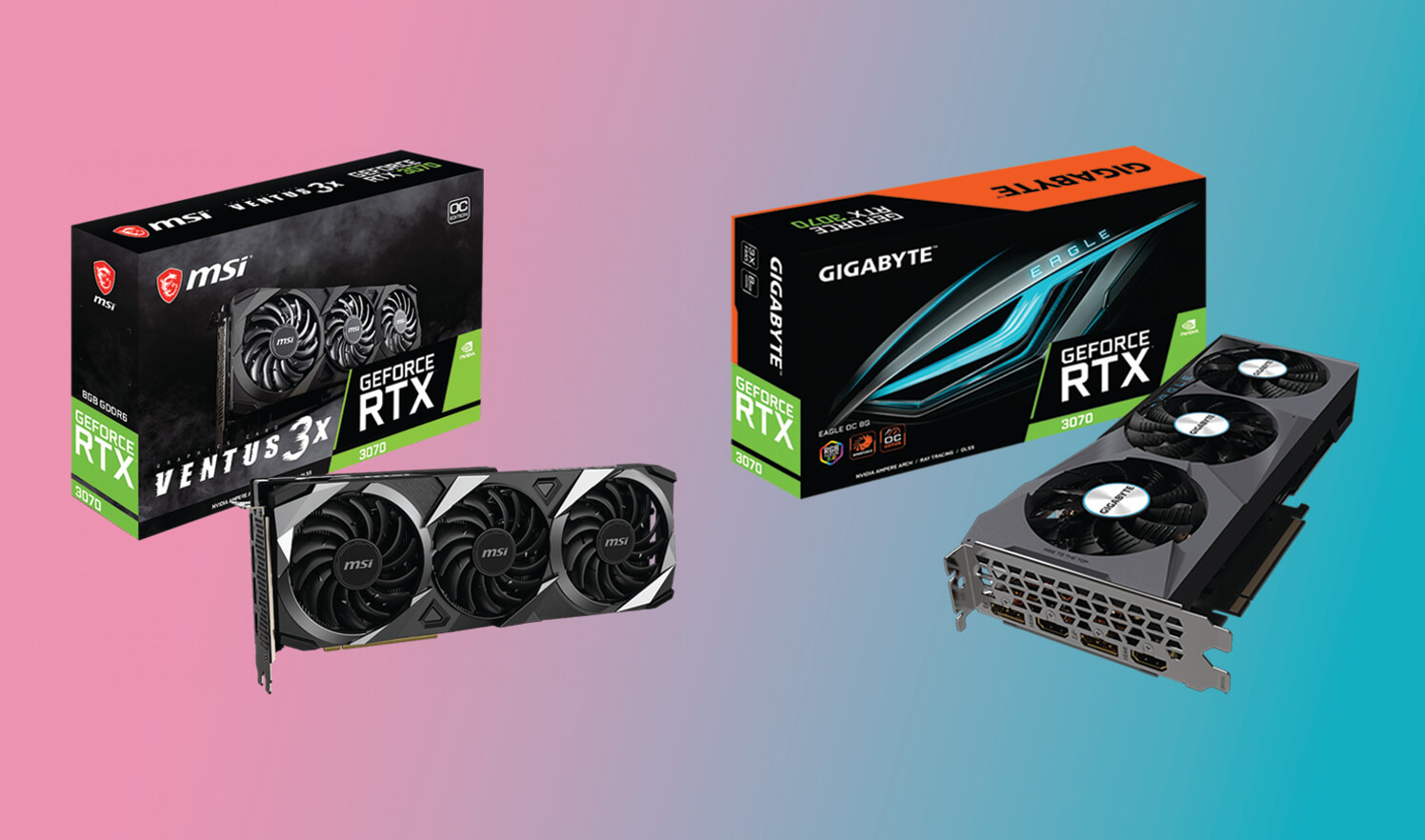 Best GeForce RTX 3070 Graphics Cards